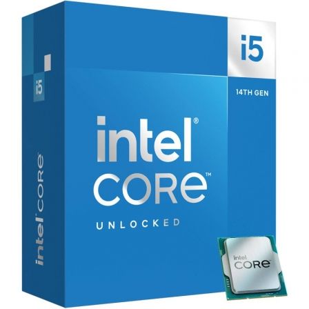 Intel I5 14600KF Procesador 14 Núcleos 5.3GHz Turbo Socket LGA 1700 14a Generación BX8071514600K Intel I5 14600KF Procesador 14 Núcleos 5.3GHz Turbo Socket LGA 1700 14a Generación BX8071514600K